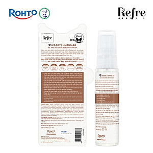 Xịt khử mùi Refre x Kuromi Natural/Whitening Perfume 30ml