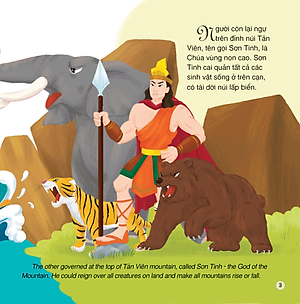 Truyện Cổ Tích Việt Nam (Song Ngữ Việt - Anh) - Sơn Tinh - Thủy Tinh
