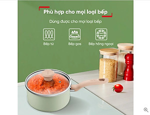Bộ nồi chảo Tefal So Matcha - Nồi 24cm, Chảo 20cm, Chảo sâu 28cm, Xẻng, Vá