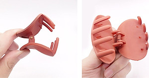 COMBO 2 Kẹp Tóc Càng Cua 8 Răng  Kiểu Dáng Hàn Quốc Chắc Chắn Màu Sắc Sang Trọng - Giao Màu Ngẫu Nhiên - MP128.2