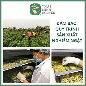 TRÀ KIM NGÂN HOA (100% NỤ HOA) TÚI 50G - THÁI MINH NGUYÊN. Hàng chuẩn chất lượng số 1 Việt Nam.