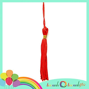 Set tag giấy in 2 mặt trang trí Tết kèm dây treo