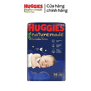 Tã quần Huggies Naturemade ban đêm M58/L44/XL38/XXL26