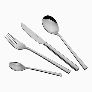 Bộ 6c Muỗng Cà Phê 107006 - Inox 304 Stainless Steel 18/10 Đồ dùng bàn tiệc nhà hàng khách sạn cao cấp (Set of 6pcs Coffee spoon SS18/10)