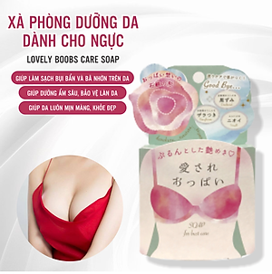 Xà Phòng Tắm Dành Cho Ngực Pelican Lovely Boob Care Soap (70 G)