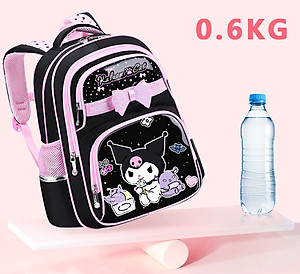 Ba lô học sinh bé gái siêu nhẹ chống nước cao cấp phong cách mới - BEE GEE HS1064