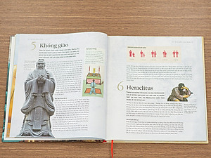 Sách Lược Sử Về Triết Học ( An Illustrated History of Thought ) - Kiến Thức Về Thế Giới Triết Học, Từ Những Nhà Tư Tưởng Lớn Đến Các Khái Niệm Hiện Đại - Hiệu Sách GenBooks, Bìa Cứng In Màu