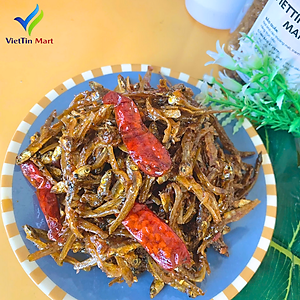 Cá Cơm Rim Tỏi Ớt VietTin Mart 250g