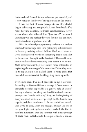 Sách 365 Days of Wonder: Mr. Browne's Precepts