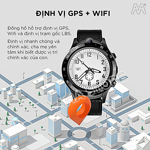 Đồng hồ Thông minh Gắn Sim Định vị Cho Học sinh THCS, THPT Model AMA Watch Y33H - Hàng nhập khẩu