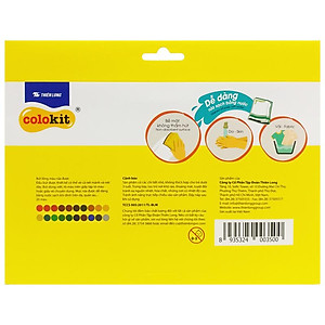 Hộp 20 Bút Lông Màu Rửa Được Washable Fiber Pen - Colokit SWM-C009