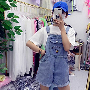 Quần yếm jean short Dream YS12 C133