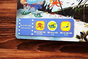 Sách Tương Tác - Sách Chuyển Động - First Explorers - Sea Creatures - Sinh Vật Biển