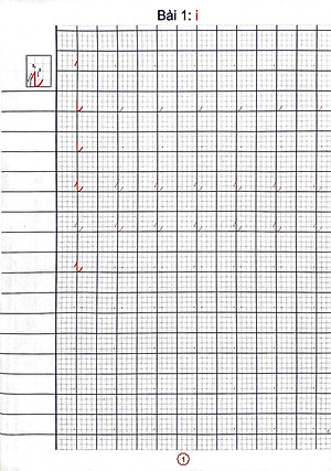 Bé Tập Viết Chữ Cái