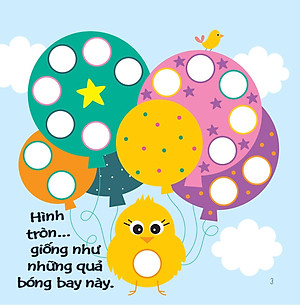 Hình Dán Ngộ Nghĩnh - Phát Triển Khả Năng Quan Sát - Hình Dạng Và Màu Sắc