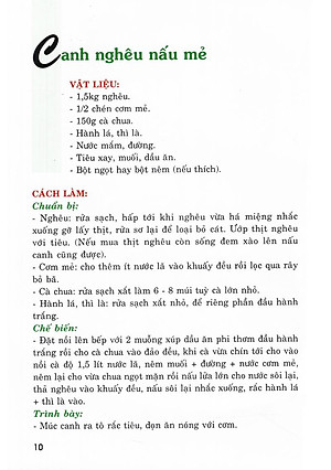 Sách Thực Đơn Nấu Ăn Đơn Giản - Tập 1