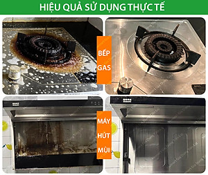 Nước Tẩy Dầu Mỡ Nhà Bếp Dạng Xịt Đa Năng Super Clean 6in1 500ml Hàng Nội Địa Chất Lượng Cao