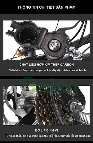 Xe Đạp Thể Thao Địa Hình Gấp Gọn Galen G008 