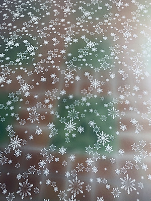 Decal dán kính mờ hoa tuyết - có sẵn keo - dán phòng ngủ - phòng bếp - phòng khách -dán cửa toilet DK49