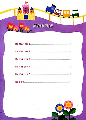 Sách Bé Vào Lớp 1 - Đề Thi Thử Vào Lớp 1