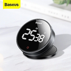 Đồng Hồ Hẹn Giờ Đếm Ngược Để Bàn Treo Tường Có Âm Thanh Heyo Rotation Countdown Timer Pro - Hàng Chính Hãng Baseus