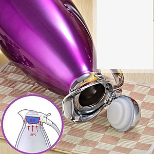 Bình Giữ Nhiệt Mỏ Vịt Nóng Lạnh Ruột Inox 304 Cao Cấp Dung Tích 2L Hàng Hãng