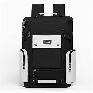 Balo sinh viên unisex CORE BACKPACK chính hãng NATOLI chất vải canvas kháng nước chống sốc nhiều ngăn thời trang cao cấp