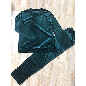 Bộ đồ nhung trung niên mặc nhà dành tặng Mẹ