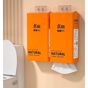 [1 THÙNG 4 BỊCH ] Giấy Vệ Sinh Treo Tường Nội Địa Trung Làm Từ Bột Gỗ Nguyên Sinh An Toàn Sức Khoẻ Siêu Tiện Lợi