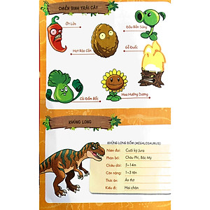 Sách Trái Cây Đại Chiến Zombie-Thế Giới Khủng Long - Tập 8: Cứu Tinh Vượt Thời Gian (Tái Bản)