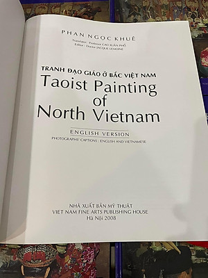 TRANH ĐẠO GIÁO Ở BẮC VIỆT NAM - BÌA CỨNG