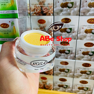 Kem ROSA Collagen Huyết Yến - COLLAGEN BIRD'S NEST BEAUTY CREAM 20g - Làm Trắng - Giảm Thâm Nám - Chống Lão Hoá