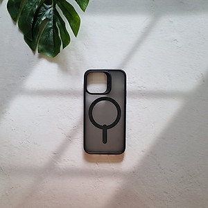 Ốp lưng IP14 series - ZAGG Hampton Snap Black - Hàng chính hãng