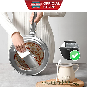 Chảo Inox đa lớp Sunhouse IN20M6/IN24M6/IN28M6