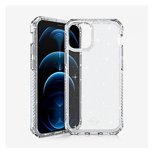 Ốp Lưng Chống Sốc Quân Sự, Kháng Khuẩn dành cho iPhone 12/12 Pro/12 Pro Max ITSKINS Hybrid // Spark Antimicrobial - Hàng Chính Hãng