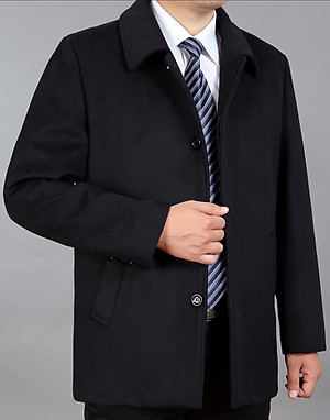 Áo khoác dạ nam trung niên NAD16