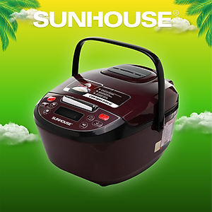 NỒI CƠM ĐIỆN TỬ 1.8L SUNHOUSE SHD8909 - Hàng chính hãng