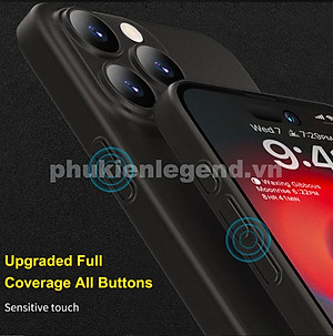 Ốp nhám siêu mỏng 0.3mm cho iPhone 17 Pro Max / 17 Pro / 17 Air / 17 / 16 Pro Max / 16 Pro /16 Plus / iphone16 hiệu Memumi, mặt lưng chống trượt, chống bám bẩn - hàng nhập khẩu