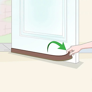 Ron Dán Chân Cửa Legaxi Keo Đỏ Cải Tiến Ngăn Bụi và Côn Trùng 25 35 45 60 110mm 