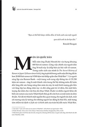 Lịch Sử Chưa Kể Về Ramen