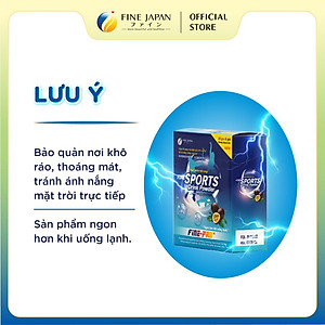 Bột pha nước điện giải Sport Drink FINE JAPAN hương chanh dây hộp 5 gói