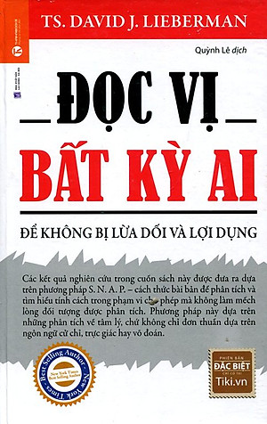 Sách Đọc Vị Bất Kỳ Ai - Để Không Bị Lừa Dối Và Lợi Dụng