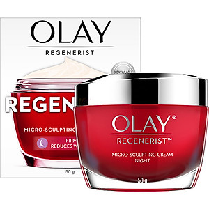 Kem dưỡng ban đêm Olay Regenerist Micro Sculpting Cream Night (50g) - Hàng chính hãng