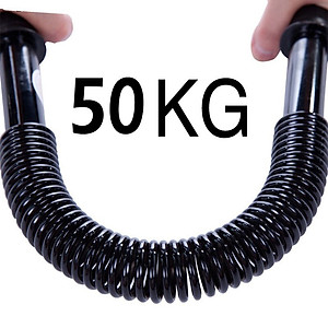 Gậy Tập Cơ Tay Lò Xo Kháng Lực KUNO SPORT, Thanh Lò Xo Power Lực Từ 20KG Đến 60KG