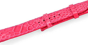 Dây Đồng Hồ Da Đà Điểu Huy Hoàng HT8433 - Hồng