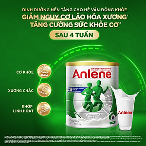 Combo 3 TPBS Anlene hương vani 1.2kg (trên 30 tuổi) tặng máy vắt cam