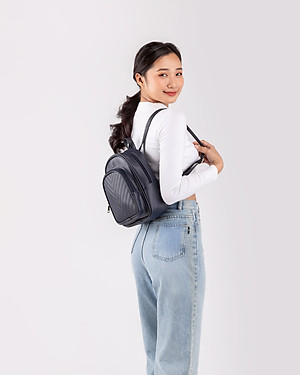 Balo Yuumy ( Thời trang nữ tiện lợi cỡ trung - Balo da Seasand YBA61 )