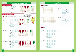 Rèn kĩ năng Cộng trừ trong phạm vi 100 (không nhớ và có nhớ) - Bí quyết học giỏi toán cho trẻ 6-7 tuổi 
