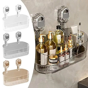Kệ Để Đồ Nhà Tắm Cốc Hút Dán Tường, Giá Treo Nhà Bếp Chắc Chắn, Lỗ Thoát Nước Thông Minh - HÀNG CHÍNH HÃNG MINIIN