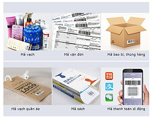 Máy quét mã vạch không dây YHD 1100DW 2D, Đầu đọc Qrcode kết nối USB dùng trên Laptop, PC- Hàng Chính Hãng